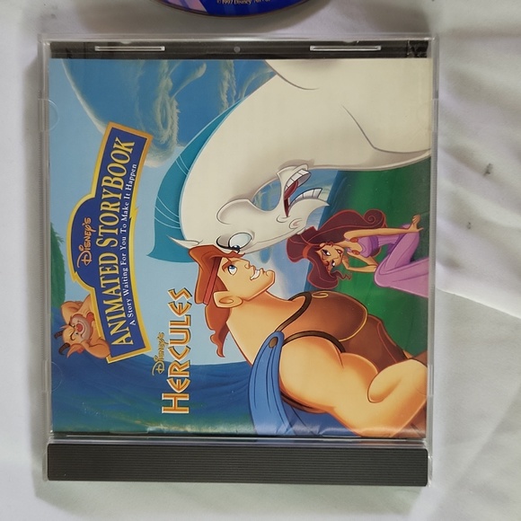 Disneys Animated Storybook Hercules 1997 mac pc game good used condition - Picture 3 of 9